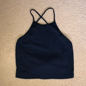 Hollister tie crop top